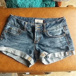 Size 3 denim shorts